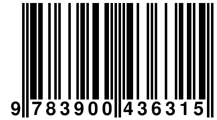 9 783900 436315