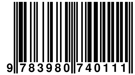 9 783980 740111