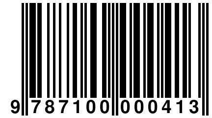 9 787100 000413