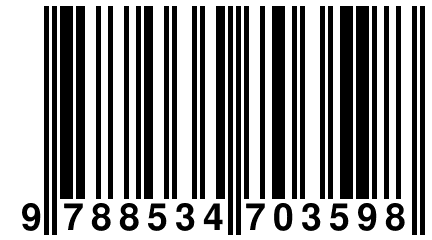 9 788534 703598